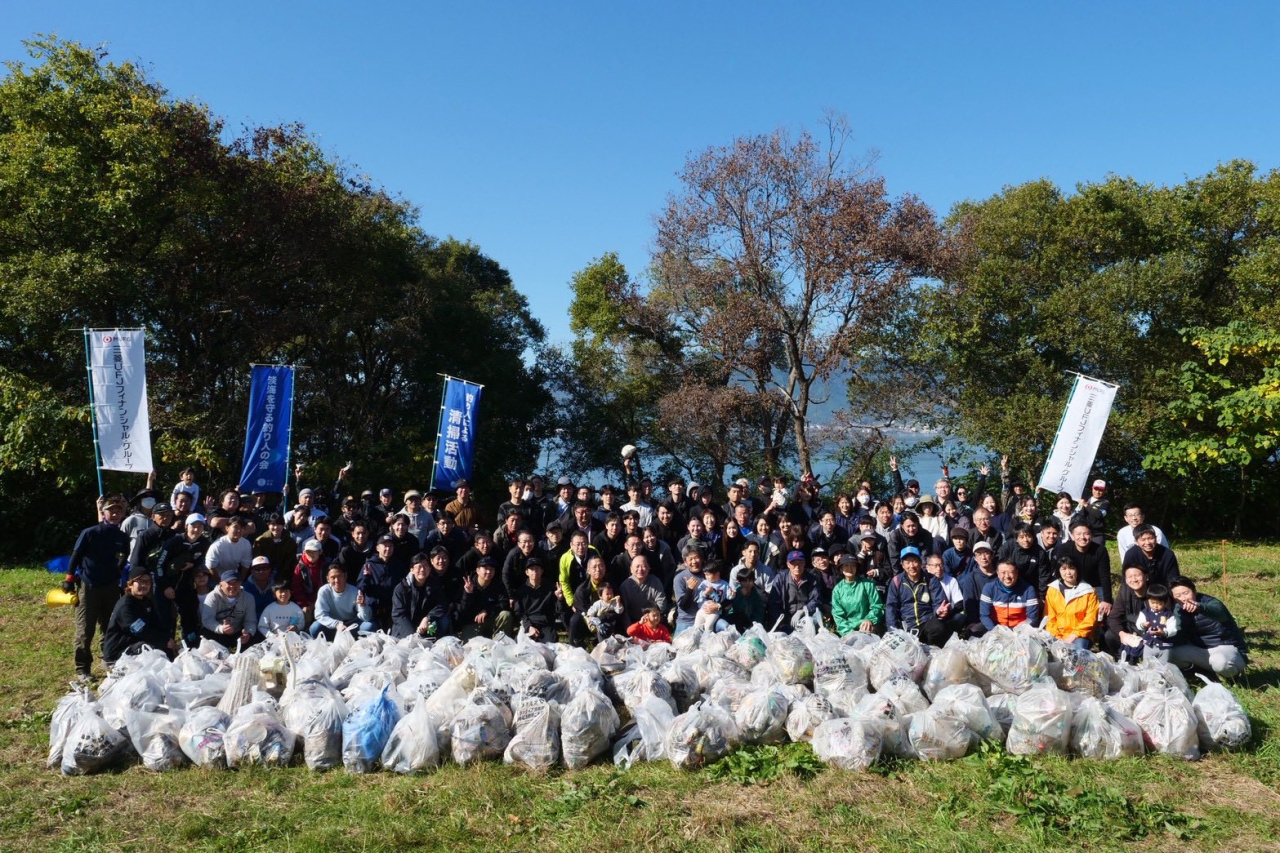 第34回釣り人による清掃活動 with MUFGを実施しました！